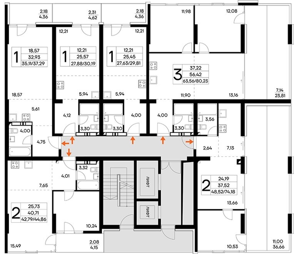 
  Продается 2-комн. квартира 74.18 м², в  Курортный комплекс Лучистое. Фото 1.