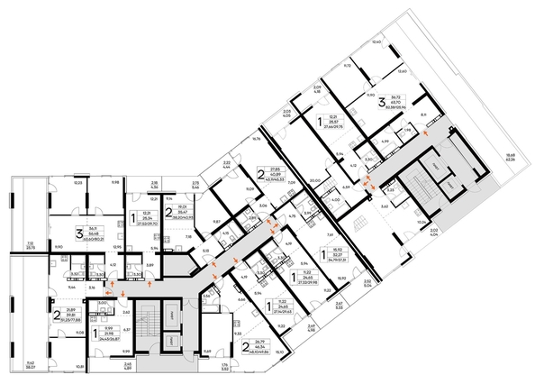 
  Продается 2-комн. квартира 40.93 м², в  Курортный комплекс Лучистое. Фото 1.