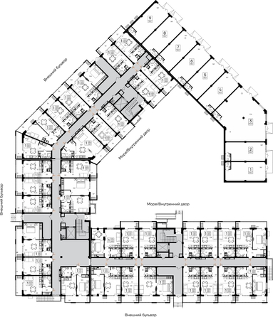 
  Продается апартамент 28.4 м², в АК Альморе. Фото 1.