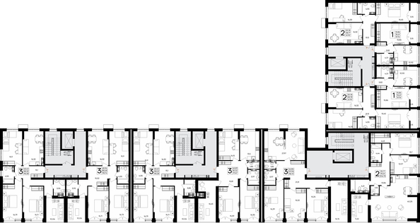 
  Продается 3-комн. квартира 98.38 м², в ЖК Семисчастье. Фото 1.