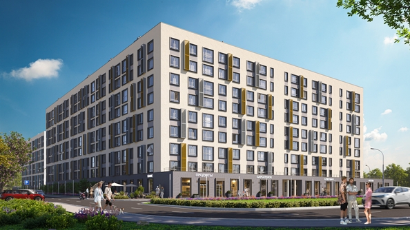 
  Продается 2-комн. квартира 74.3 м², в ЖК Парковые кварталы, этап 1. Фото 5.