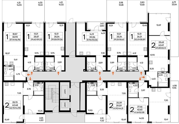 
  Продается 2-комн. квартира 65.13 м², в  Курортный комплекс Лучистое. Фото 1.