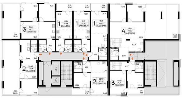 
  Продается 3-комн. квартира 80.96 м², в  Курортный комплекс Лучистое. Фото 1.