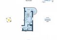 Аллея Дружбы: Планировка Апартамент 30,45 м²