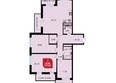 Красная площадь, литера 5: Планировка 3-комн 117,02 м²