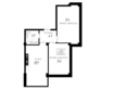 Речной Бриз: Планировка 2-комн 64,9 м²