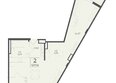Ботаника, сек 3-4: Планировка 2-комн 107,19 м²