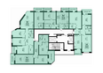 Гулливер, литера 3: Типовой план этажа 4 подъезд