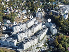 Продается 3-комнатная квартира ГК Marine Garden Sochi (Марине), к 14, 71.44  м², 46793200 рублей