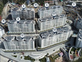 Продается 2-комнатная квартира ГК Marine Garden Sochi (Марине), к 7, 49.34  м², 27630400 рублей