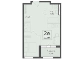 Продается 2-комнатная квартира ЖК Ботаника, сек 5-6, 53.94  м&sup2;, 19534371 рублей