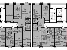 Продается 1-комнатная квартира ЖК Звезды, литер 10, 38 м², 4750000 рублей