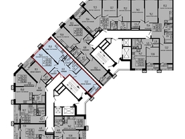 Продается 2-комнатная квартира ЖК Звезды, литер 10, 64.4 м², 7794000 рублей