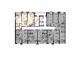 Продается 2-комнатная квартира ЖК Звезды, литер 11, 64.2  м², 7771000 рублей