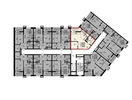 Продается Студия ЖК Звезды, литер 11, 39.6  м&sup2;, 5427000 рублей