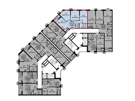 Продается 3-комнатная квартира ЖК Звезды, литер 10, 74  м&sup2;, 9176000 рублей