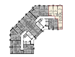 Продается 3-комнатная квартира ЖК Звезды, литер 10, 87.2  м&sup2;, 10815000 рублей