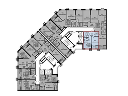 Продается 1-комнатная квартира ЖК Звезды, литер 10, 38.5  м&sup2;, 5317000 рублей