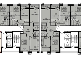 Продается 2-комнатная квартира ЖК Звезды, литер 10, 62.8  м&sup2;, 8164000 рублей