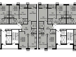 Продается 1-комнатная квартира ЖК Звезды, литер 10, 42.1  м&sup2;, 6105000 рублей