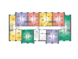 Продается 2-комнатная квартира ЖК Портрет, литера 2, 50.03  м², 7420000 рублей