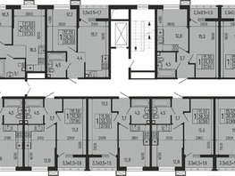 Продается 1-комнатная квартира ЖК Звезды, литер 12, 38  м², 4788000 рублей