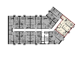 Продается 2-комнатная квартира ЖК Звезды, литер 11, 60.6  м², 10908000 рублей