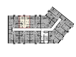 Продается 1-комнатная квартира ЖК Звезды, литер 11, 36.8  м², 4711000 рублей