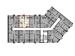 Продается 1-комнатная квартира ЖК Звезды, литер 11, 37.3  м², 4626000 рублей