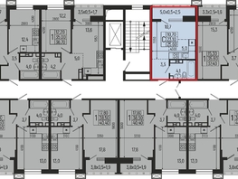 Продается Студия ЖК Звезды, литер 9, 25.6  м², 5121000 рублей