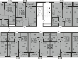 Продается 1-комнатная квартира ЖК Звезды, литер 12, 38  м², 5092000 рублей