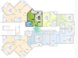 Продается 1-комнатная квартира ЖК Парк у дома, литера 8.1, 42.3  м², 6300000 рублей