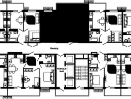 Продается 2-комнатная квартира ЖК Отражение, 2 очередь литера 4, 57.3  м², 7620900 рублей