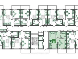 Продается 1-комнатная квартира ЖК Флора, 3 этап литера 4, 36.6  м², 15449880 рублей