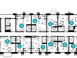 Продается 2-комнатная квартира АО Нескучный сад, корпус 1, 49.7  м², 45117660 рублей