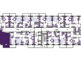 Продается 2-комнатная квартира ЖК Улыбка, литера 1, 45.5  м², 7534800 рублей