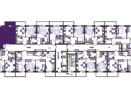 Продается 2-комнатная квартира ЖК Улыбка, литера 1, 43.2  м², 7508160 рублей