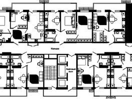 Продается 2-комнатная квартира ЖК Отражение, 2 очередь литера 4, 54.1  м², 7246250 рублей