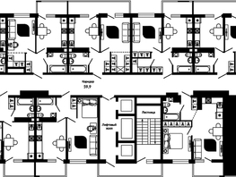 Продается 1-комнатная квартира ЖК Отражение, 2 очередь литера 3, 39.1  м², 6912200 рублей