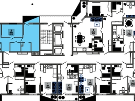 Продается 2-комнатная квартира ЖК Облака-3, дом 1, 60.1 м², 11064410 рублей