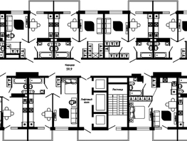 Продается 2-комнатная квартира ЖК Отражение, 2 очередь литера 3, 62.7  м², 10016200 рублей