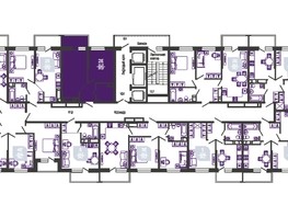 Продается 1-комнатная квартира ЖК Улыбка, литера 2, 37.6  м², 6504800 рублей