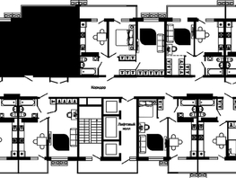 Продается 2-комнатная квартира ЖК Отражение, 2 очередь литера 4, 59.2  м², 7793340 рублей