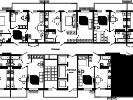 Продается 3-комнатная квартира ЖК Отражение, 2 очередь литера 4, 75.3  м², 9697590 рублей