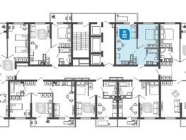 Продается 1-комнатная квартира ЖК Облака-2, блок секция 4-8, 39.6  м², 8891320 рублей