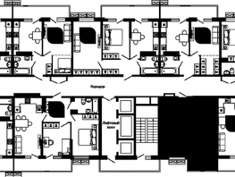 Продается 1-комнатная квартира ЖК Отражение, 2 очередь литера 4, 40.8  м², 6189360 рублей