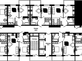 Продается 2-комнатная квартира ЖК Отражение, 2 очередь литера 3, 58.2  м², 7700700 рублей