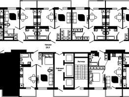 Продается 3-комнатная квартира ЖК Отражение, 2 очередь литера 3, 70.2  м², 11044110 рублей