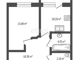 Продается 1-комнатная квартира Веронская ул, 44.2  м², 4300000 рублей