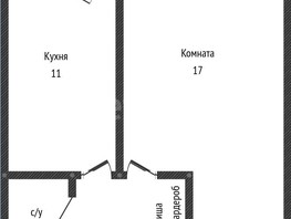 Продается 1-комнатная квартира Лиссабонская ул, 30.3  м², 3100000 рублей